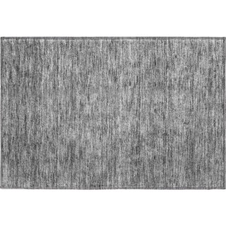 Piper Looms Mayfield Ombre AMF928 Black Machine Washable Area Rug Scatter Main Image