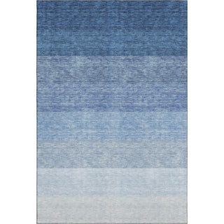 Piper Looms Mayfield Ombre AMF928 Blue Machine Washable Area Rug main image