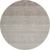 Piper Looms Mayfield Ombre AMF928 Brown Machine Washable Area Rug Round Main Image