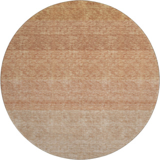 Piper Looms Mayfield Ombre AMF928 Paprika Machine Washable Area Rug Round Main Image