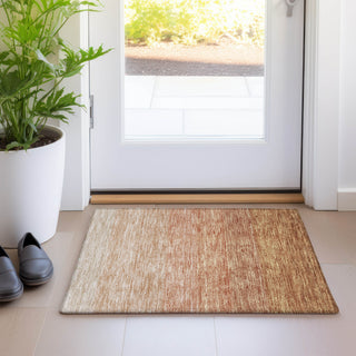 Piper Looms Mayfield Ombre AMF928 Paprika Machine Washable Area Rug Scatter Lifestyle Image Feature