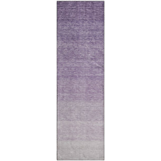 Piper Looms Mayfield Ombre AMF928 Purple Machine Washable Area Rug Runner Main Image