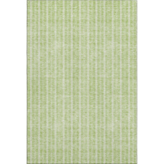 Piper Looms Mayfield Stripes AMF929 Aloe Machine Washable Area Rug main image