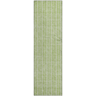 Piper Looms Mayfield Stripes AMF929 Aloe Machine Washable Area Rug Runner Main Image