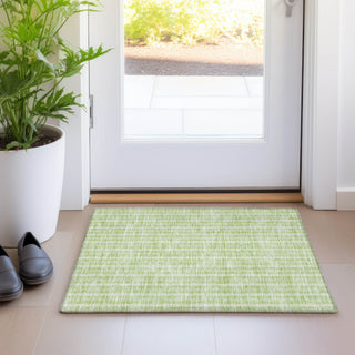 Piper Looms Mayfield Stripes AMF929 Aloe Machine Washable Area Rug Scatter Lifestyle Image Feature