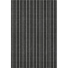 Piper Looms Mayfield Stripes AMF929 Black Machine Washable Area Rug main image
