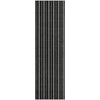 Piper Looms Mayfield Stripes AMF929 Black Machine Washable Area Rug Runner Main Image