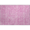 Piper Looms Mayfield Stripes AMF929 Blush Machine Washable Area Rug Scatter Main Image