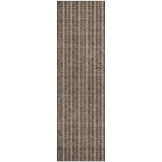Piper Looms Mayfield Stripes AMF929 Brown Machine Washable Area Rug Runner Main Image