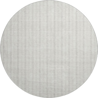 Piper Looms Mayfield Stripes AMF929 Ivory Machine Washable Area Rug Round Main Image