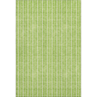 Piper Looms Mayfield Stripes AMF929 Lime Machine Washable Area Rug main image