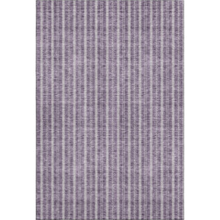 Piper Looms Mayfield Stripes AMF929 Purple Machine Washable Area Rug main image