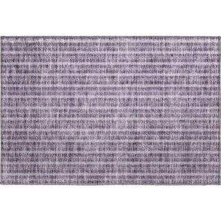 Piper Looms Mayfield Stripes AMF929 Purple Machine Washable Area Rug Scatter Main Image