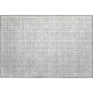 Piper Looms Mayfield Stripes AMF929 Silver Machine Washable Area Rug Scatter Main Image