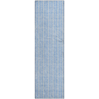 Piper Looms Mayfield Stripes AMF929 Sky Machine Washable Area Rug Runner Main Image