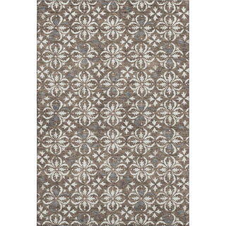 Piper Looms Mayfield Floral AMF930 Brown Machine Washable Area Rug main image