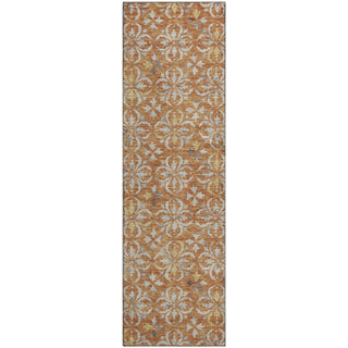 Piper Looms Mayfield Floral AMF930 Copper Machine Washable Area Rug Runner Main Image