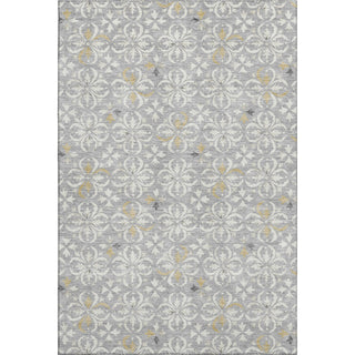 Piper Looms Mayfield Floral AMF930 Gray Machine Washable Area Rug main image