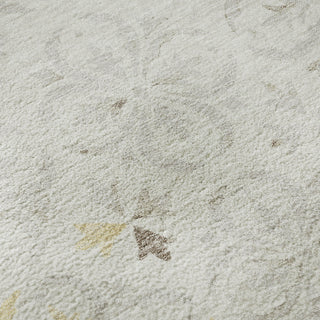 Piper Looms Mayfield Floral AMF930 Ivory Machine Washable Area Rug Swatch Image