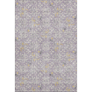Piper Looms Mayfield Floral AMF930 Lavender Machine Washable Area Rug main image