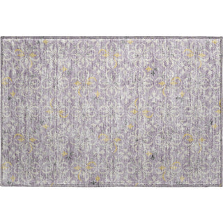 Piper Looms Mayfield Floral AMF930 Lavender Machine Washable Area Rug Scatter Main Image