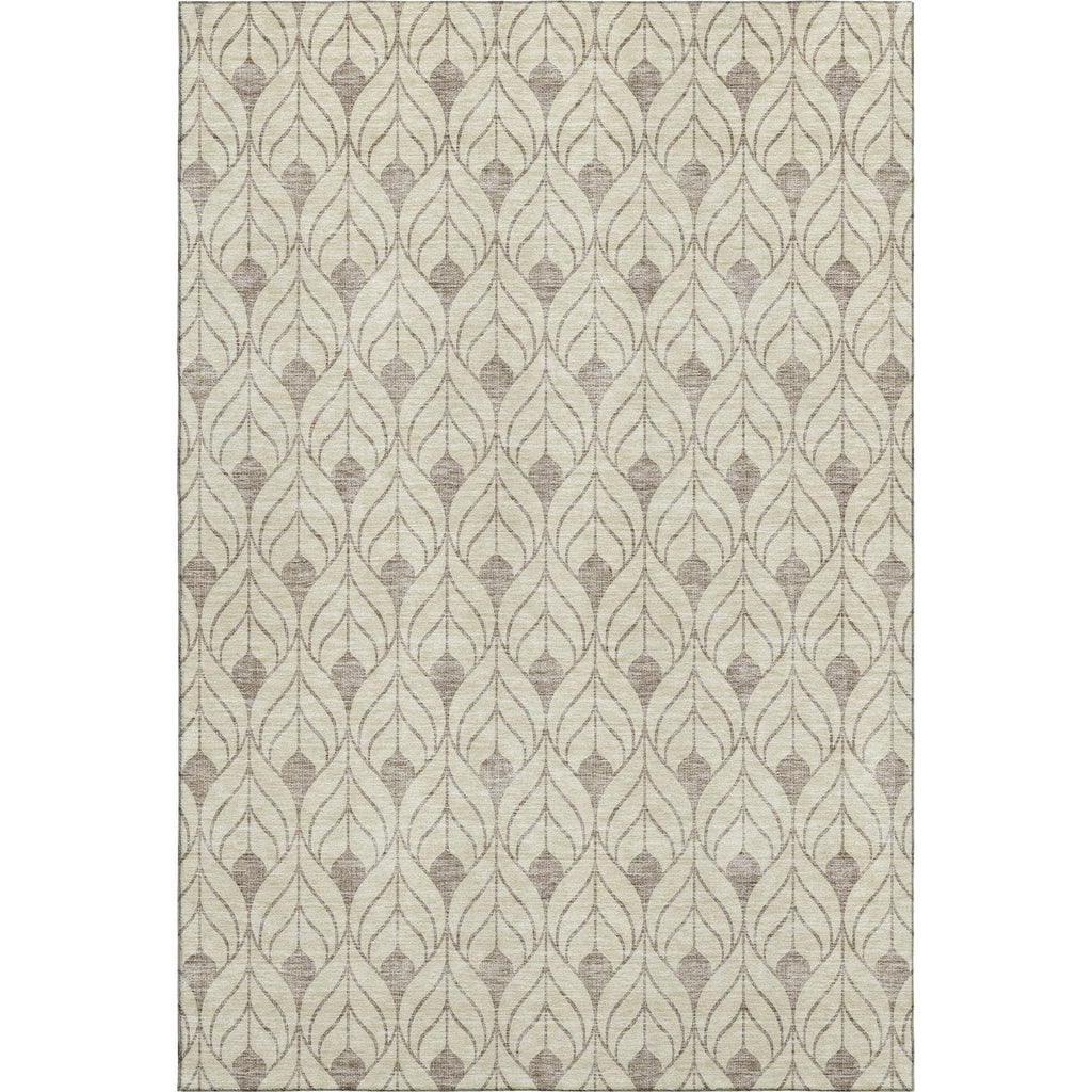 Piper Looms Mayfield Geometric AMF931 Beige Machine Washable Area Rug main image