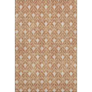 Piper Looms Mayfield Geometric AMF931 Copper Machine Washable Area Rug main image
