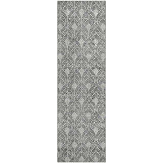 Piper Looms Mayfield Geometric AMF931 Gray Machine Washable Area Rug Runner Main Image