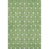 Piper Looms Mayfield Geometric AMF931 Green Machine Washable Area Rug main image