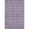 Piper Looms Mayfield Geometric AMF931 Purple Machine Washable Area Rug main image