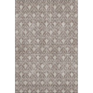 Piper Looms Mayfield Geometric AMF931 Taupe Machine Washable Area Rug main image