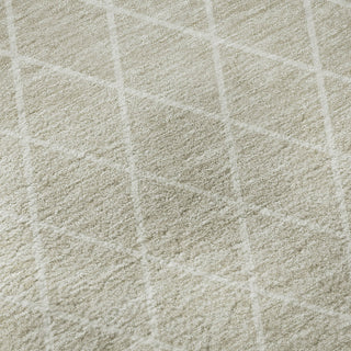 Piper Looms Mayfield Diamonds AMF932 Beige Machine Washable Area Rug Swatch Image