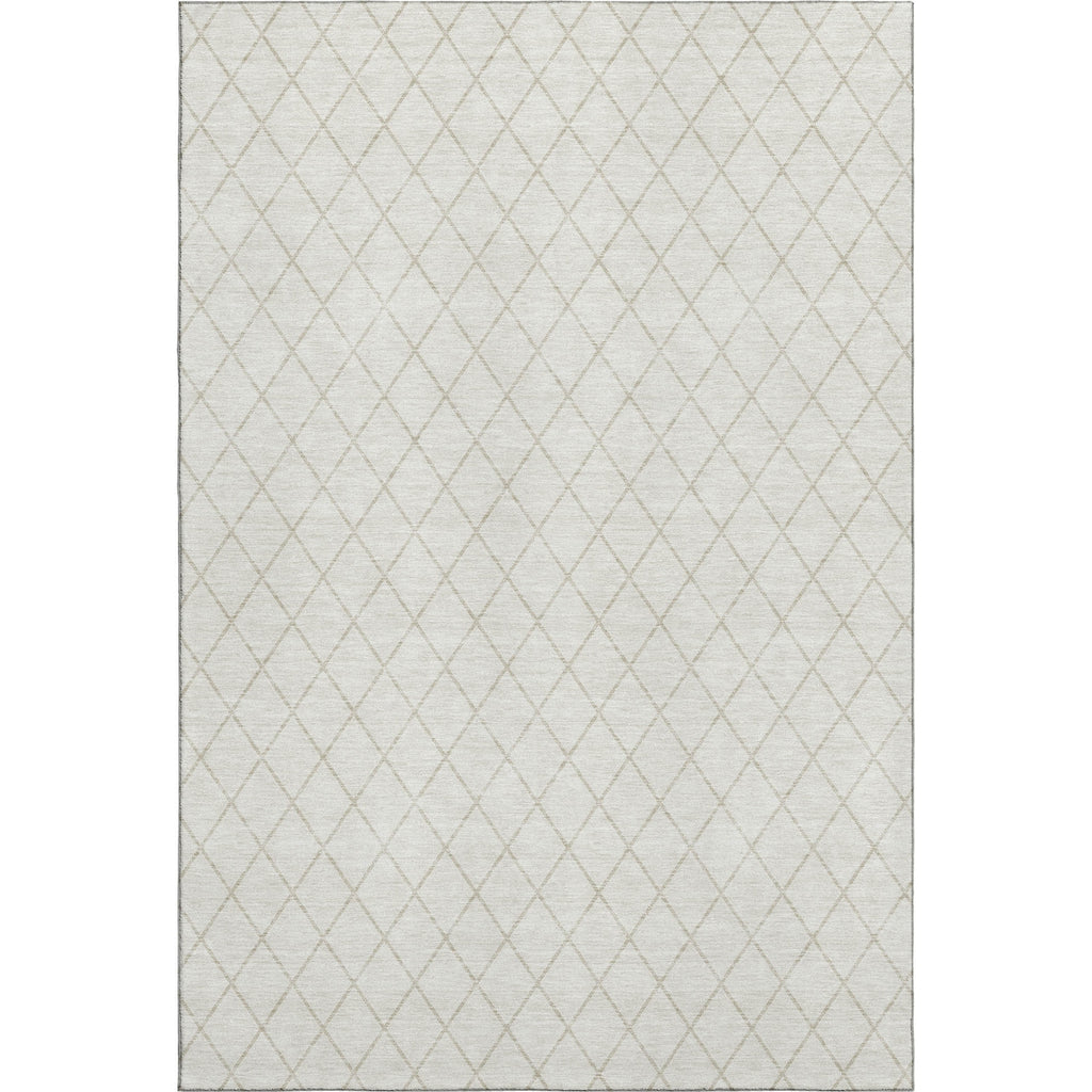 Piper Looms Mayfield Diamonds AMF932 Ivory Machine Washable Area Rug main image