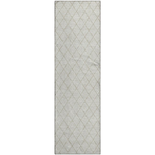Piper Looms Mayfield Diamonds AMF932 Ivory Machine Washable Area Rug Runner Main Image