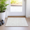Piper Looms Mayfield Diamonds AMF932 Ivory Machine Washable Area Rug Scatter Lifestyle Image Feature