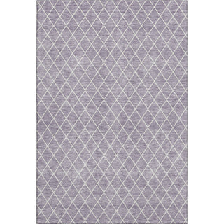 Piper Looms Mayfield Diamonds AMF932 Lavender Machine Washable Area Rug main image