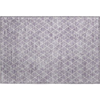 Piper Looms Mayfield Diamonds AMF932 Lavender Machine Washable Area Rug Scatter Main Image