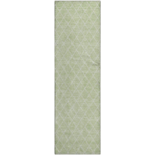 Piper Looms Mayfield Diamonds AMF932 Mint Machine Washable Area Rug Runner Main Image