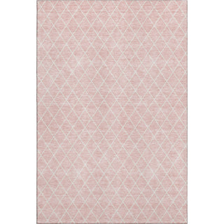 Piper Looms Mayfield Diamonds AMF932 Pink Machine Washable Area Rug main image
