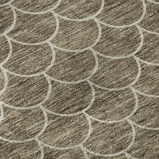 Piper Looms Mayfield Geometric AMF933 Brown Machine Washable Area Rug Swatch Image
