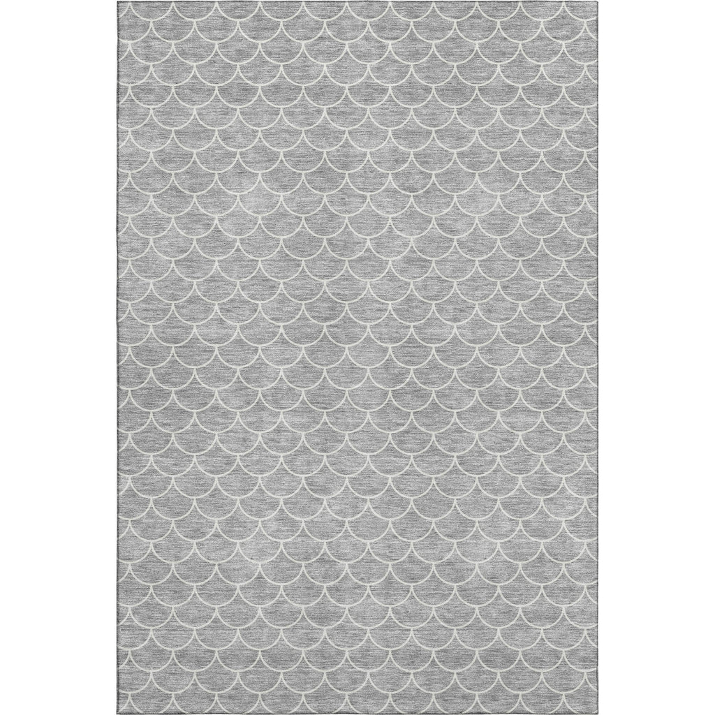 Piper Looms Mayfield Geometric AMF933 Gray Machine Washable Area Rug main image