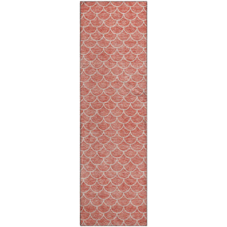 Piper Looms Mayfield Geometric AMF933 Salmon Machine Washable Area Rug Runner Main Image