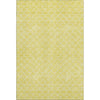 Piper Looms Mayfield Geometric AMF933 Yellow Machine Washable Area Rug main image