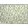 Piper Looms Mayfield Chevron AMF934 Aloe Machine Washable Area Rug Scatter Main Image