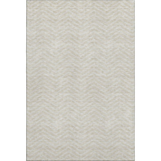Piper Looms Mayfield Chevron AMF934 Beige Machine Washable Area Rug main image