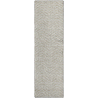 Piper Looms Mayfield Chevron AMF934 Beige Machine Washable Area Rug Runner Main Image
