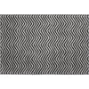 Piper Looms Mayfield Chevron AMF934 Black Machine Washable Area Rug Scatter Main Image