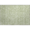 Piper Looms Mayfield Chevron AMF934 Green Machine Washable Area Rug Scatter Main Image