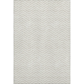 Piper Looms Mayfield Chevron AMF934 Ivory Machine Washable Area Rug main image