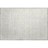 Piper Looms Mayfield Chevron AMF934 Ivory Machine Washable Area Rug Scatter Main Image